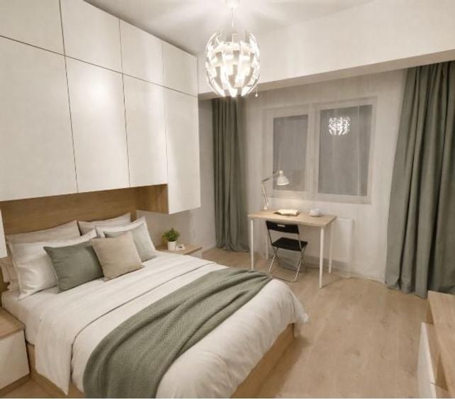 Apartament cu 3 camere semidecomandat, mobilat în Grozăvești