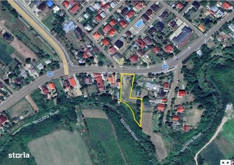 Teren intravilan 3700mp, cu acces la DJ248, langa centura Iasului - 1