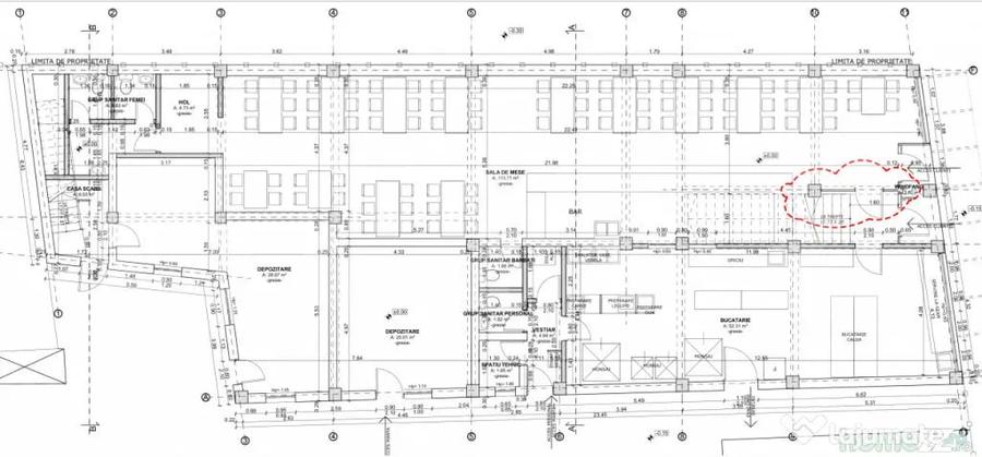 Spațiu comercial, de 674 mp, în Complex Studențesc