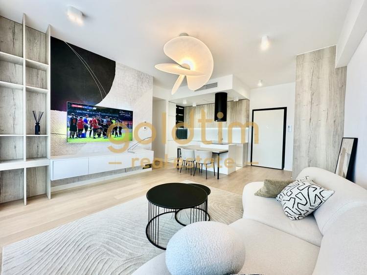 Apartament cu 3 camere decomandat, mobilat în Barbu Văcărescu