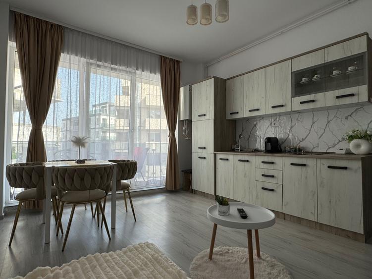 Apartament cu 2 camere semidecomandat în Nord