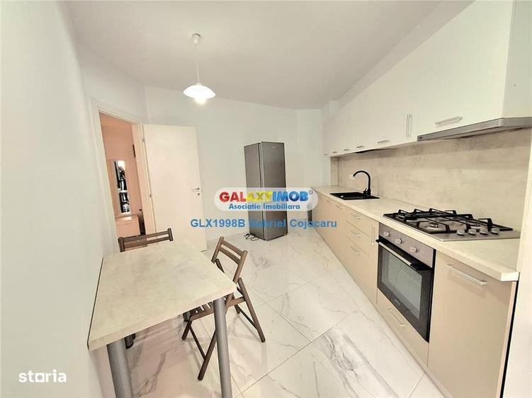 Apartament cu 2 camere semidecomandat, mobilat în Mihai Bravu