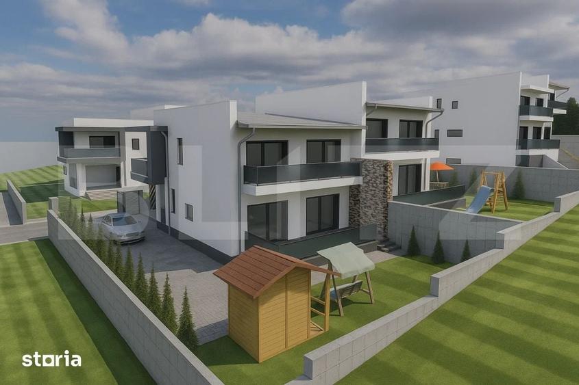 Casă cu 5 camere cu Teren 380 Mp în Baciu