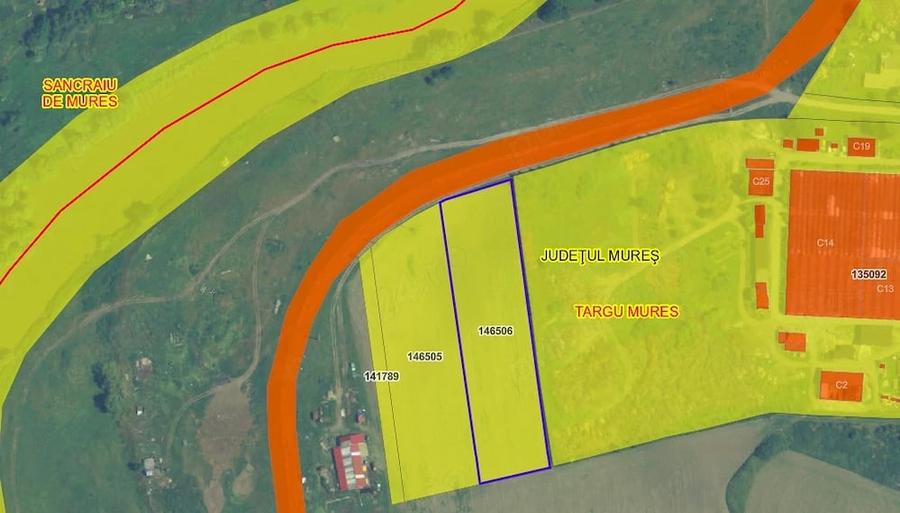 De vanzare 7400m2 teren extravilan Targu Mures - 2