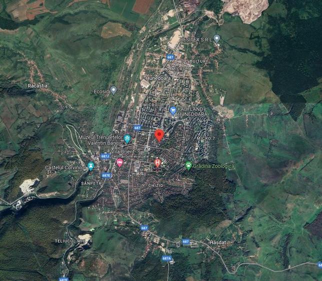 Garsonieră decomandată în Central