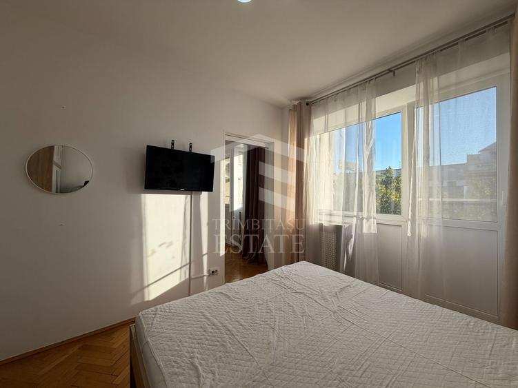 Apartament cu 2 camere circular, mobilat în Magheru