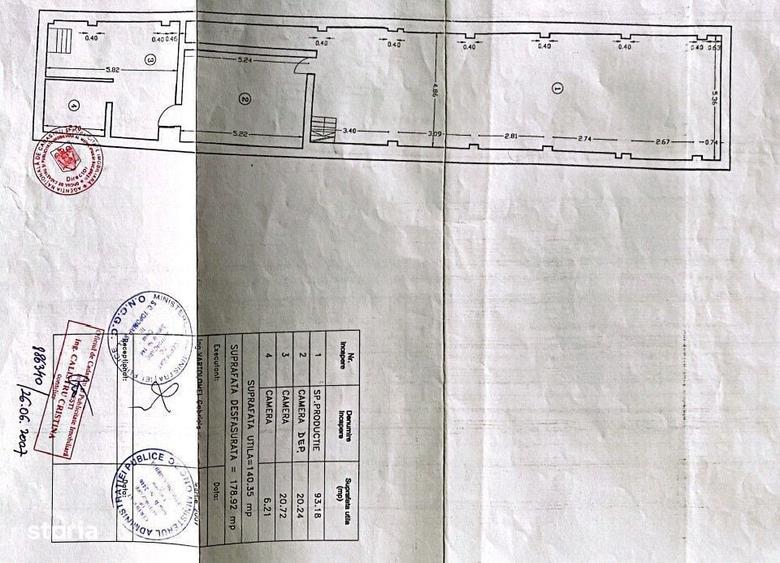 Spațiu comercial, de 1,000 mp, în Centrul Istoric