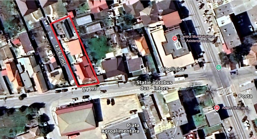 Teren Construcții intravilan de 698 mp, în Cumpăna
