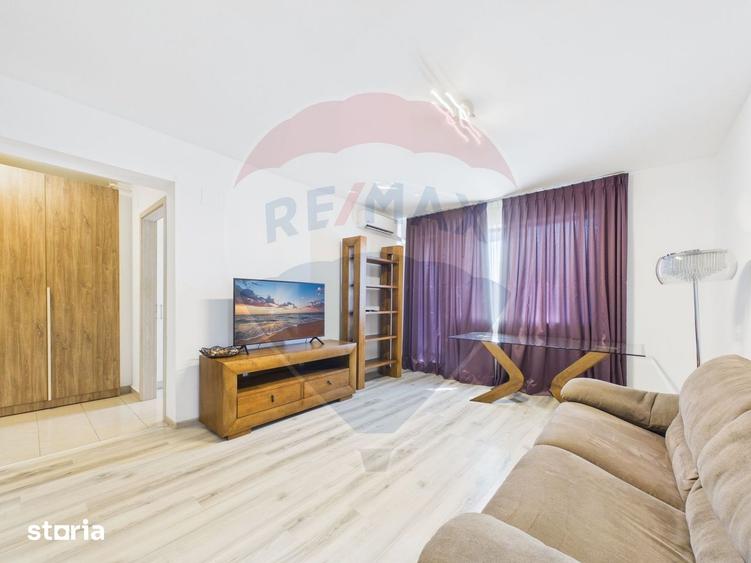 Apartament cu 2 camere, mobilat în Băneasa