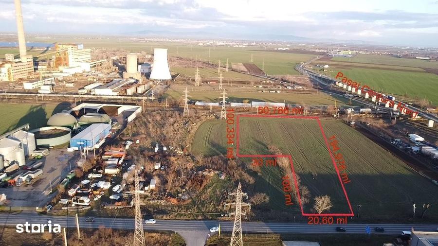 Teren 7000 mp Zona 6 Vanatori langa Centura Nord Arad ( cu puz ) Ideal - 2