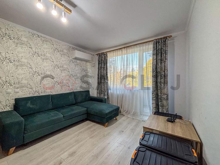 Apartament cu 2 camere semidecomandat, mobilat în Gheorgheni