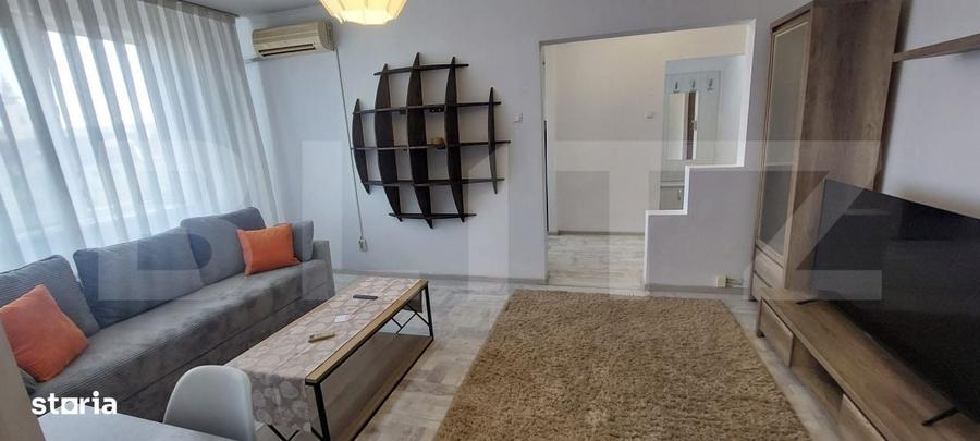 Apartament cu 2 camere semidecomandat în Dacia