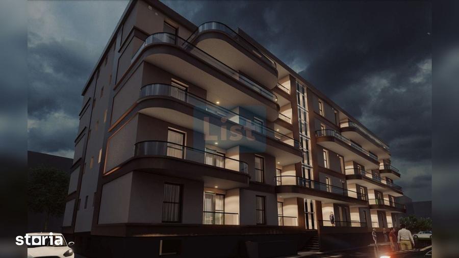 Apartament de vanzare, 2 camere, lift, bloc nou, finisat, comision 0% - 5