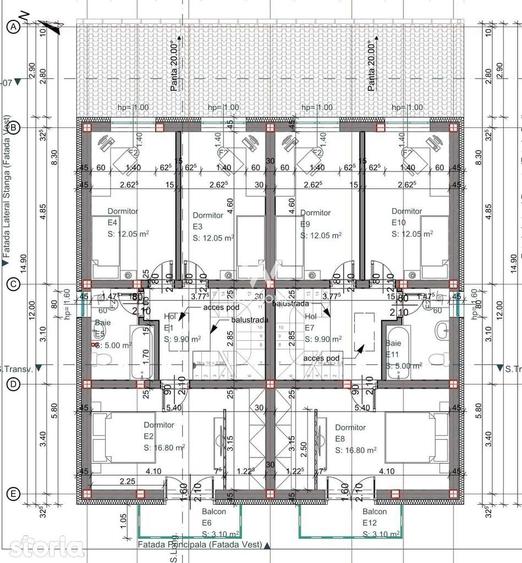 Casă cu 4 camere cu Teren 260 Mp în Central