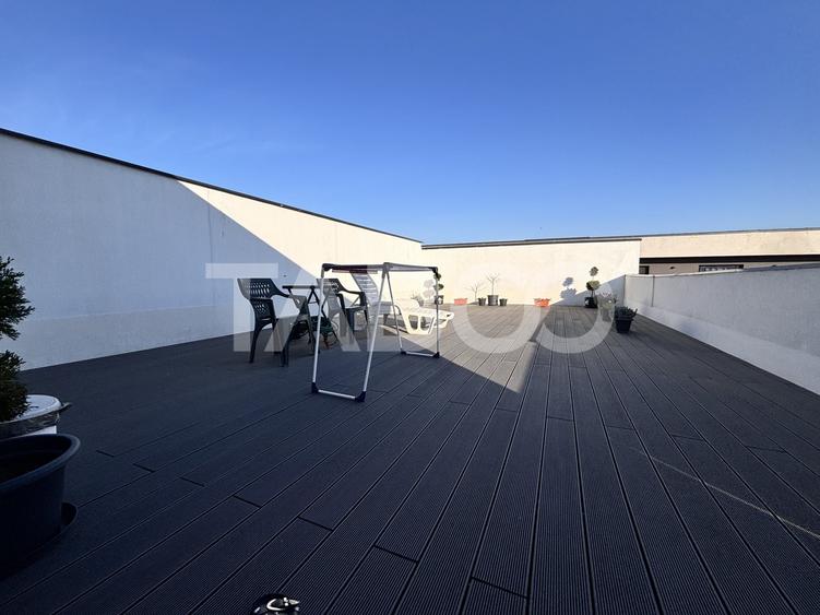 Apartament cu 2 camere semidecomandat, mobilat în Baciu