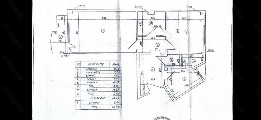 Apartament cu 2 camere decomandat în Ștefan cel Mare