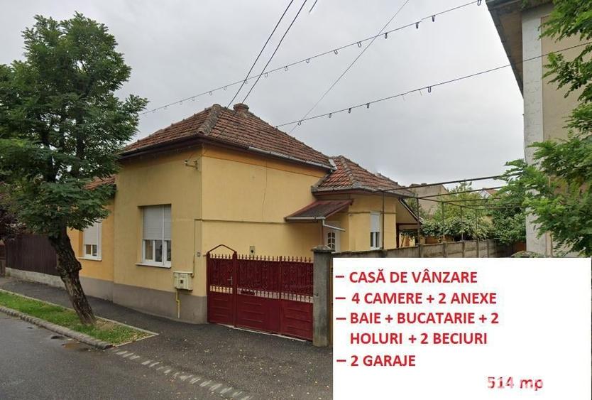 Casă cu 4 camere cu Teren 514 Mp în 14 Mai