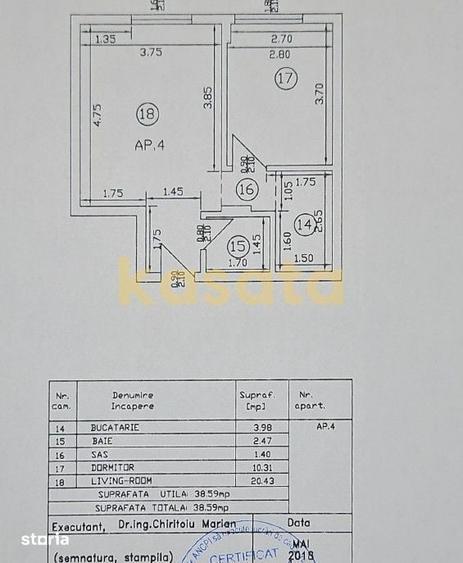 2 camere I Fundeni I parter I curte 14 mp I parcare I 39 mp - 1