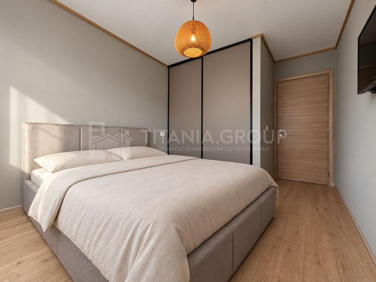 Apartament cu 2 camere semidecomandat în Tractorul