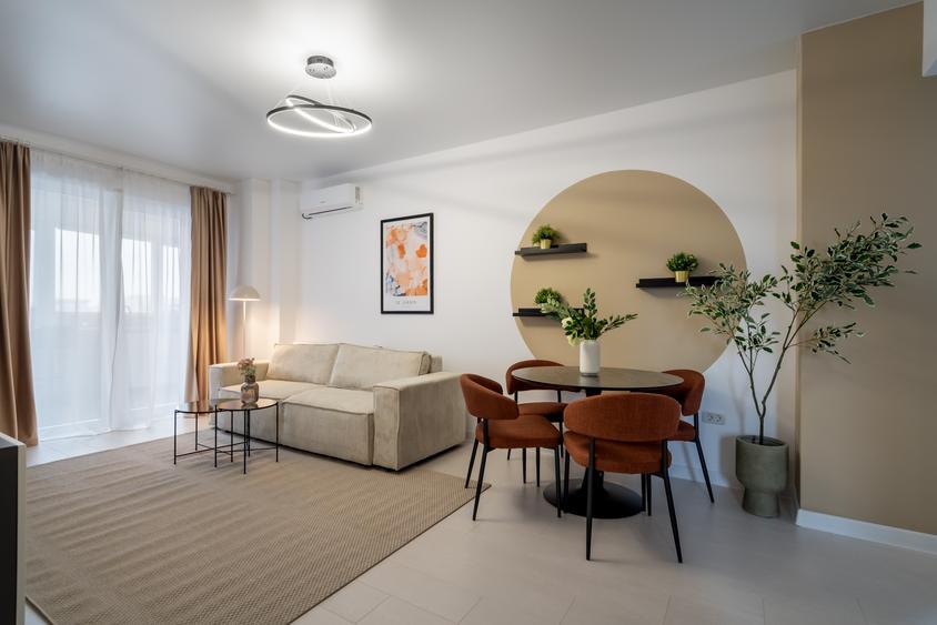 Apartament cu 2 camere decomandat, mobilat în 13 Septembrie