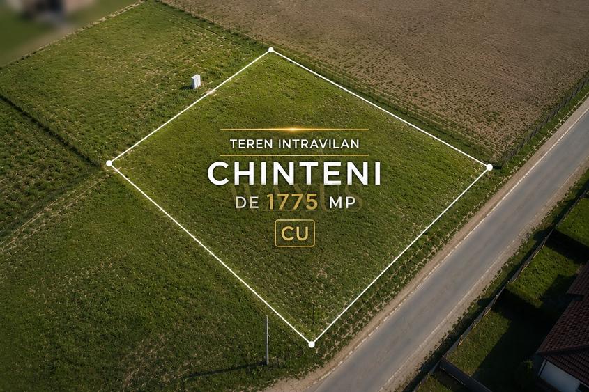 Teren Construcții intravilan de 1775 mp, în Exterior Nord