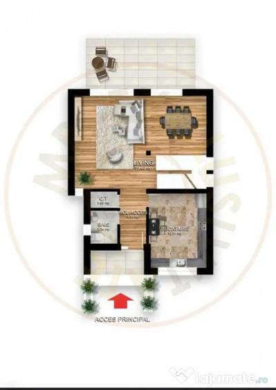 Casă cu 4 camere cu Teren 430 Mp în Micești