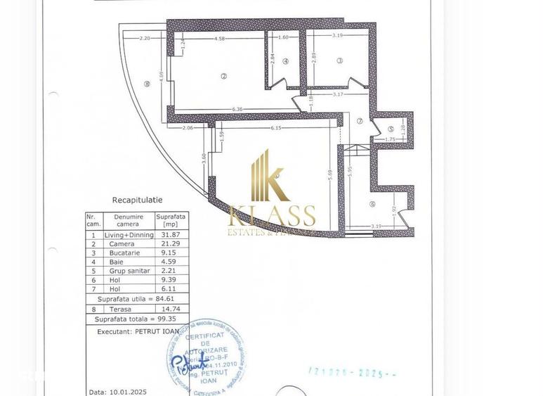 Apartament cu 2 camere în Aviației