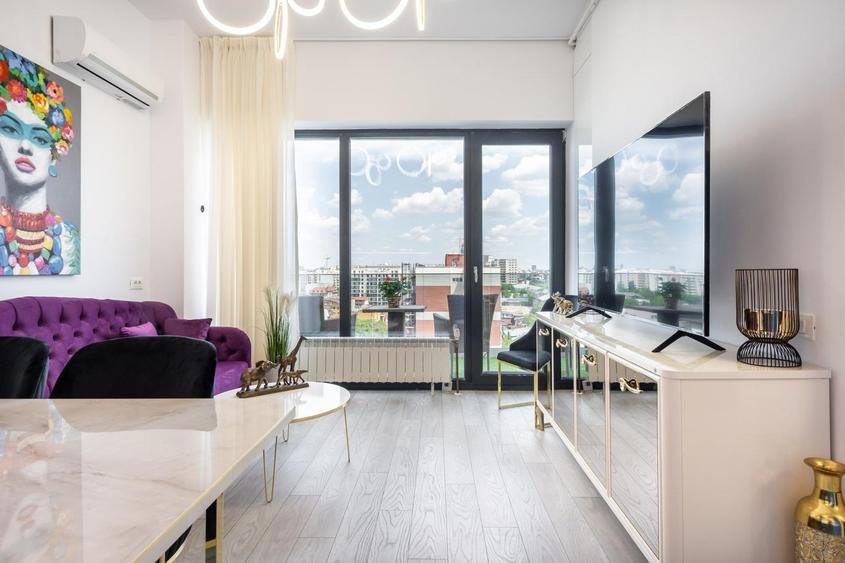Apartament cu 2 camere semidecomandat, mobilat în 13 Septembrie