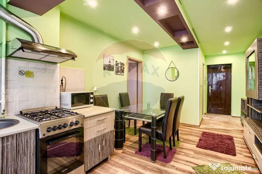 Apartament cu 2 camere semidecomandat în Central