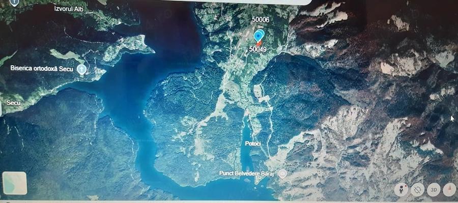 Teren de 5000 mp, în Potoci