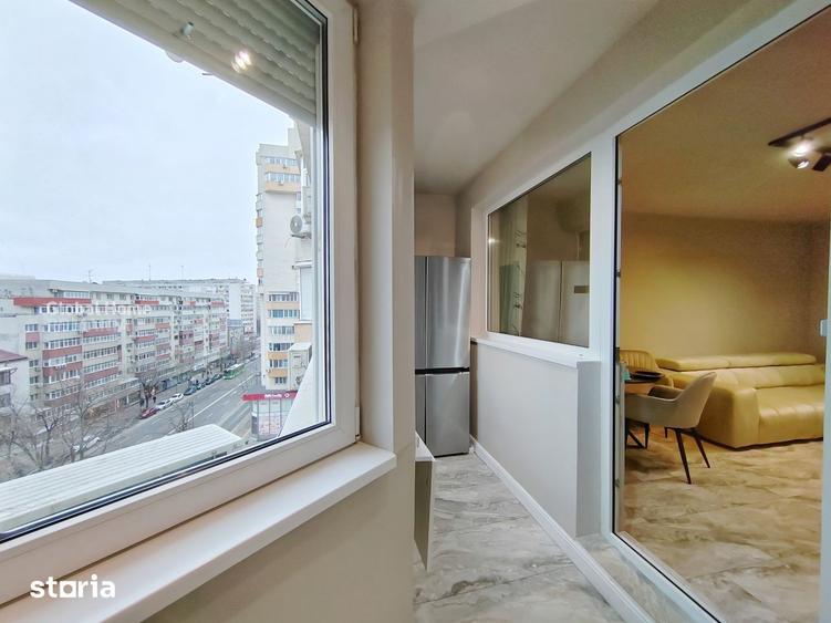Apartament cu 2 camere decomandat, mobilat în Dorobanți