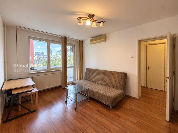 Apartament cu 2 camere semidecomandat, mobilat în Universitate
