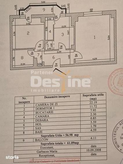 Apartament cu 2 camere în Iancului