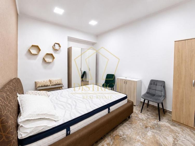Apartament cu 2 camere decomandat, mobilat în Central