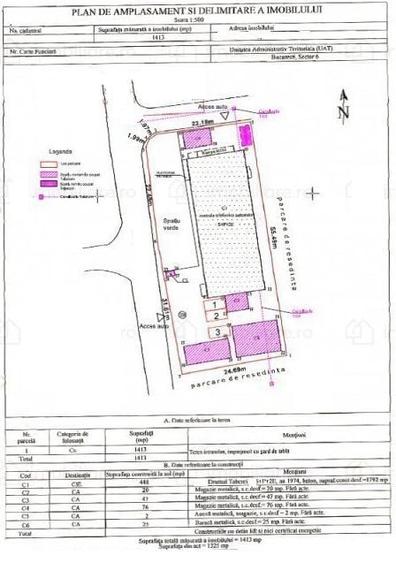 Spațiu comercial, de 1,050 mp, în Drumul Taberei