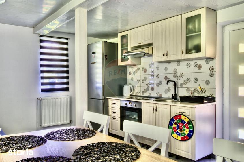 Casă cu 3 camere decomandat cu Teren 2237 Mp în Beliș