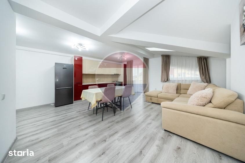 Apartament cu 2 camere, mobilat în Sânpetru