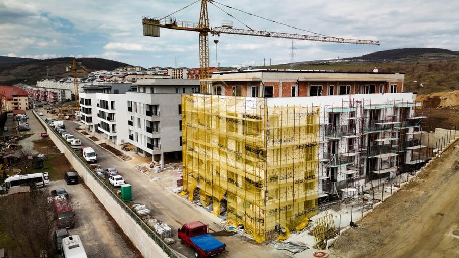 Apartament cu 2 camere semidecomandat în Baciu