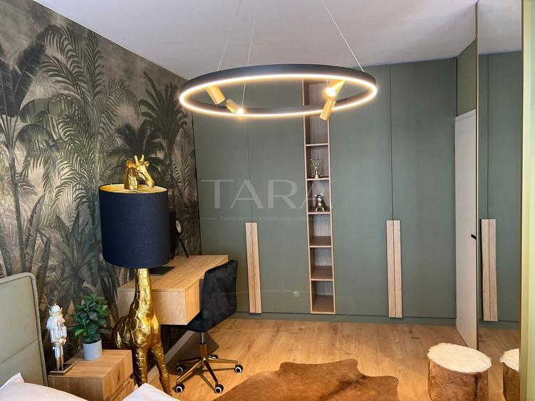 Apartament cu 2 camere semidecomandat, mobilat în Vest