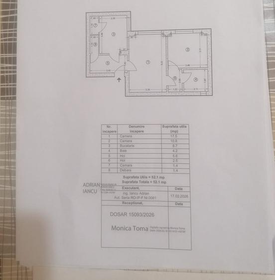 Apartament cu 2 camere semidecomandat în Drumul Taberei