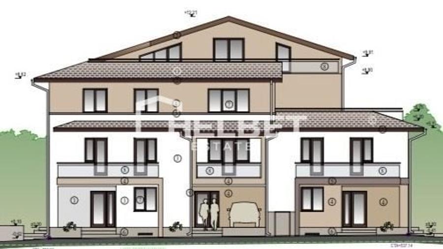 Duplex cu 4 camere cu Canalizare în Sânpetru