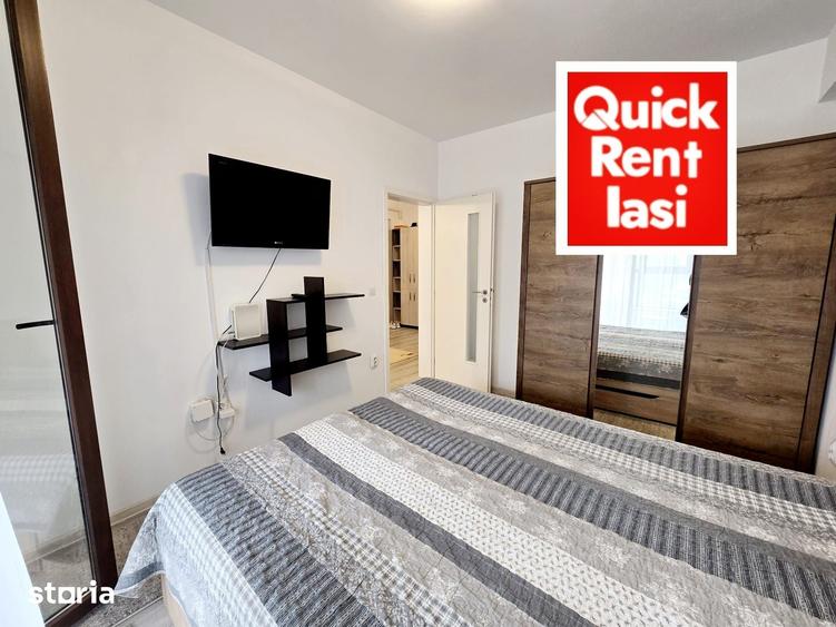 Palas Mall Bloc Nou Apartament 2 Camere Open Space Modern De Inchiriat - 4