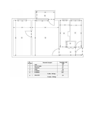 Vand Apartament 2 Camere Craiovita Noua (Zona Segarcea) - 1