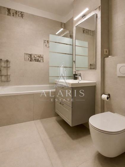 Apartament cu 2 camere semidecomandat, mobilat în Circumvalațiunii