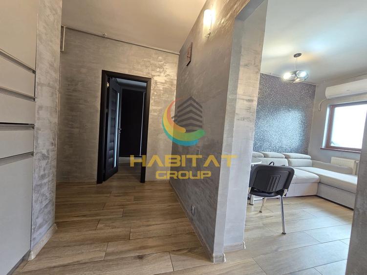 Apartament cu 2 camere semidecomandat, mobilat în Jilava