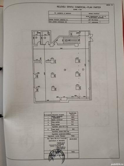 Spațiu comercial, de 200 mp, în Central