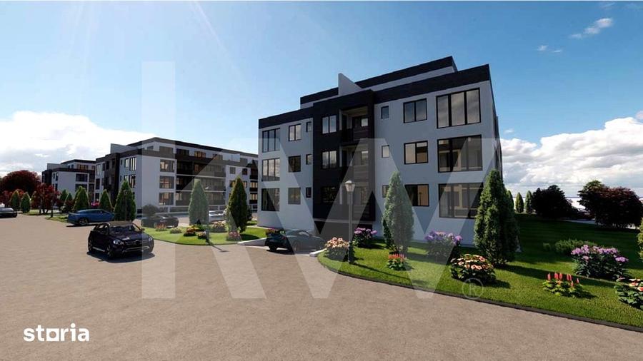 Apartament 2 camere 57.9mp utili buc separata balcon etaj 1 Sibiu - 1