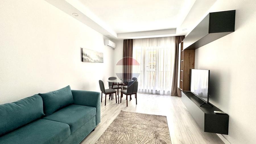 Apartament 2 camere Cosmopolis Q17 vedere la piscina - 3