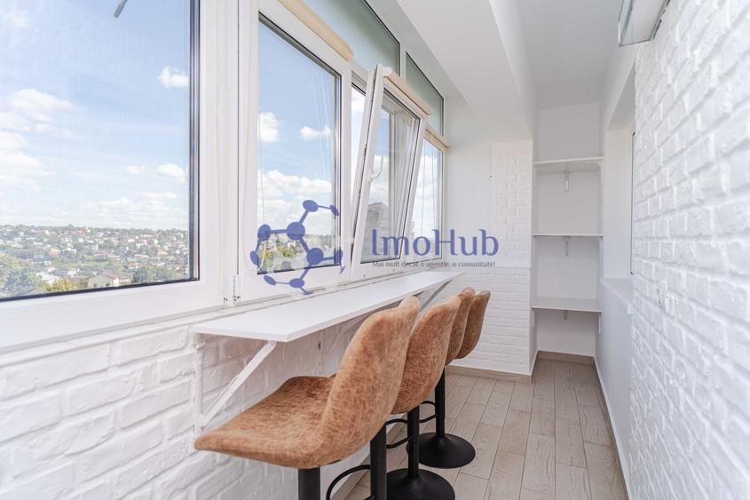 Apartament cu 3 camere decomandat, mobilat în Central