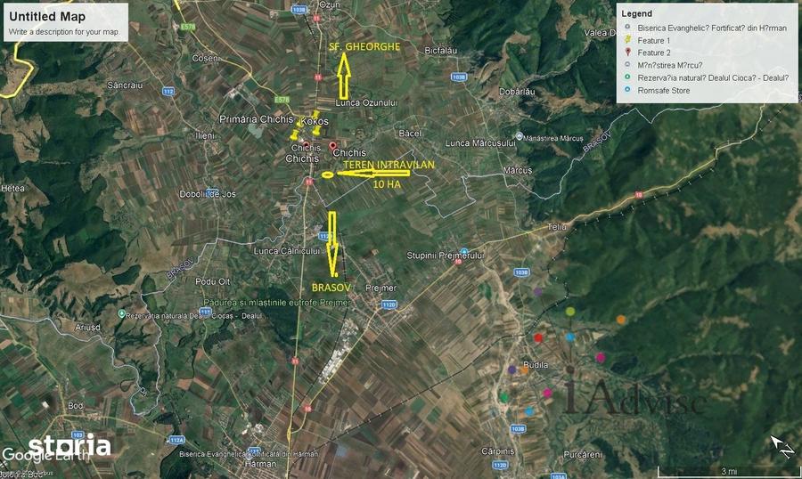 Teren de 100000 mp, în Chichiș